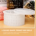 thumbnail image 2 of Flexible Silicone Mold Epoxy Boxes Container for Making Roti White, 2 of 8
