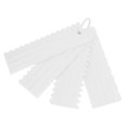 thumbnail image 2 of 4 Uds raspador de torta plástico ecológico duradero 8 estilos diseño de gancho colgante pastel más suave para hornear DIY blanco, 2 of 5