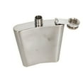 thumbnail image 2 of INTBUYING 7oz Hip Flask Set Stainless Steel Alcohol Pocket Flask with 1 Funnel, 2 of 8
