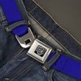 thumbnail image 2 of Buckle-Down Belt, Seatbelt Buckle Belt, Royal, Youth 22 to 32 Inches, 2 of 9