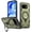Olivegreen, variant on Dteck Magnetic for Google Pixel 9A Case with Kickstand, Shockproof TPU+PC Case Compatible with MagSafe Military Grade Ring Stand Heavy Duty Drop Rugged Cover for Google Pixel 9A,Black