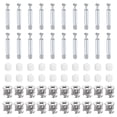 thumbnail image 1 of 30Set 15x14mm Furniture Cam Lock Fitting with 5.8x40mm Dowel Fasteners, 1 of 7