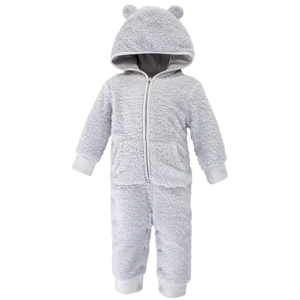 Hudson Baby Hudson Baby Baby Boy or Girl Unisex Baby Sherpa Jumpsuits
