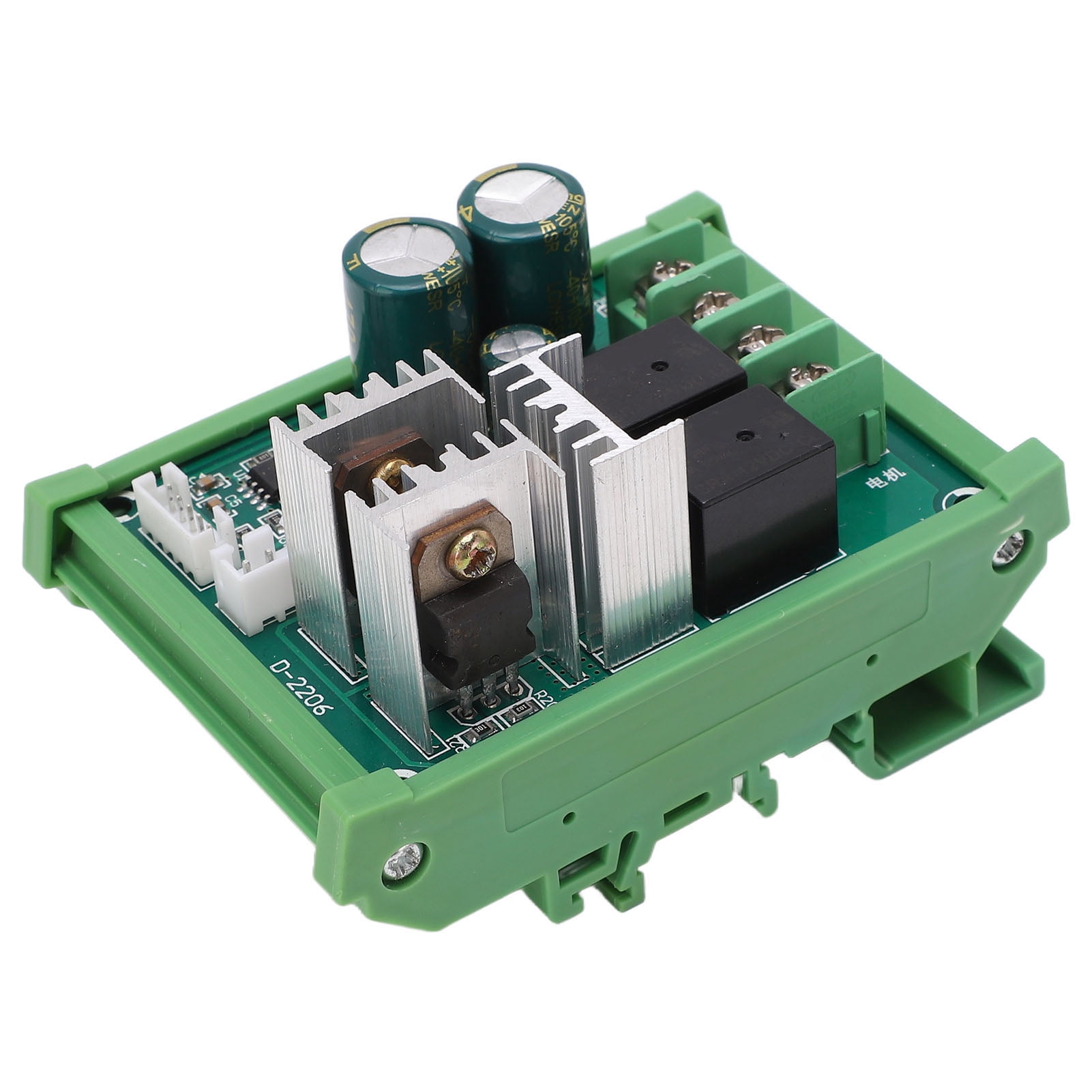 DC Motor Governor Board: Precise Speed Control, Low Heat, Compact DIN Rail Design, 12,55V