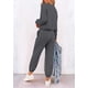 thumbnail image 3 of Conjunto de Chándal para Mujer PRETTYGARDEN con Jogger de Manga Larga Talla S, 3 of 5
