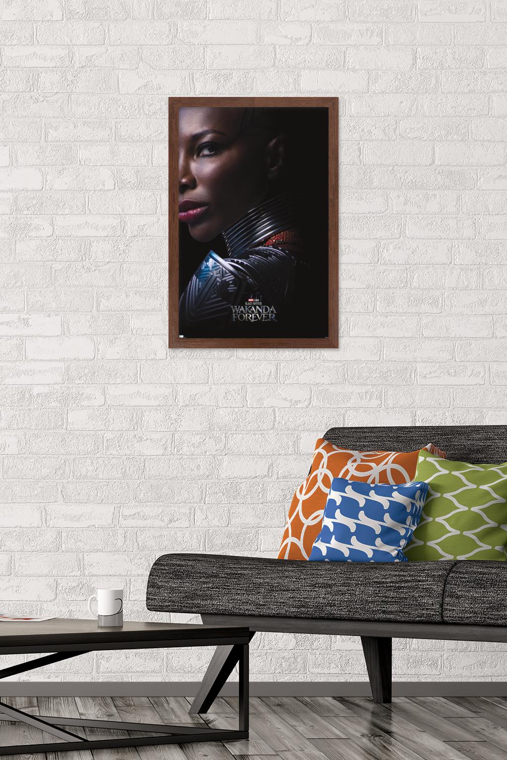Marvel Black Panther: Wakanda Forever - Aneka One Sheet Wall Poster, 14.725" x 22.375" Framed