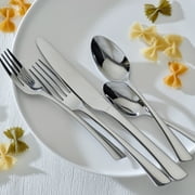 ORNATIVE Stainless Steel Flatware Clara Silver 20-Piece Set, Service for 4