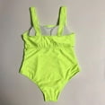 thumbnail image 6 of Women One Piece Mesh Swimsuit Halter Cutout Monokini Swimwear Plus Size Bathing Suit Lace Up Swimsuit, 6 of 12