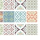 thumbnail image 5 of 20 piezas de pegatinas de mosaico para pared, ideales para decorar la cintura y decorar la cocina. 3 20x20cm, 5 of 9