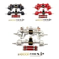 thumbnail image 2 of maskred 4pcs 1/24 Aluminum Alloy Front Rear Axle For Barrage Crawler Protector RC Car Accessories Replacement Parts RC Upgrade Part Black, 2 of 6