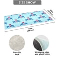 thumbnail image 3 of Dailycode Shark with Love Balloon Bathroom Rugs Non Slip Absorbent Soft Plush Quick Dry Bath Mat, 39"x20", 3 of 8
