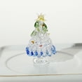 thumbnail image 4 of TOPRenddon Mini Glass Christmas Tree, Desktop Christmas Tree Decoration Holiday Home Office Decoration, 4 of 6