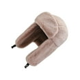 thumbnail image 1 of mmirethe Polyester Thicken Earflap Caps High-end Texture And Soft Texture Stay Fashionable And Warm In Cold pink 1Set, 1 of 6