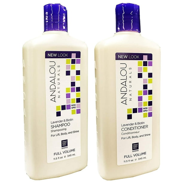 Lavender & Biotin Full Volume Shampoo & Conditioner Hair ...
