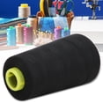 thumbnail image 3 of multifunctional thread strong and durable Polyester Thread,  Sewing Machine Thread, sewing for sewing decoration handicrafts hemming DIY enthusiasts Black,White, 3 of 7