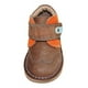 thumbnail image 4 of Bota Niño Bubble Gummers Dolar Cafe/azul Piel (13-17) marron claro 13, 4 of 6