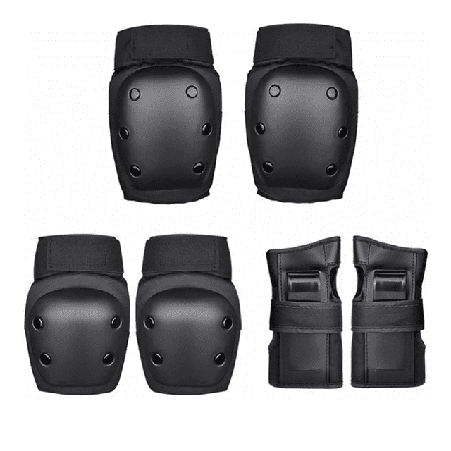 Coderas De Rodilla Con Protector De Muñeca Ajustable6 Pcs Talla L