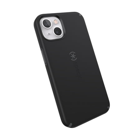 Speck iPhone 13 Candyshell Pro with Magsafe phone case in Black and Slate Gray