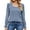 Blue-01, variant on STETMN Square Neck Sweater for Women Loose Long Sleeve Knit Tops Casual Stylish Thermal Shirts
