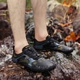 thumbnail image 6 of LJEFF Men Water Shoes, Breathable Quick Dry Lightweight Non-Slip Trail Beach Aqua Sneakers Black, 6 of 9