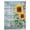 Blue Yellow, variant on Yellow Sunflower Waterproof Fabric Shower Curtain,Butterfly Sunshine Blue Farmhouse Wood Waterproof Fabric Shower Curtain for Bathroom Curtains Bathtubs Shower Curtains with 12 Hooks Extra Long 72x84