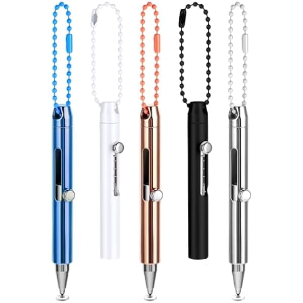 wonima11 5 Pack Stylists Pens for Touch Screens,Accurate and Sensitive Easy to Carry Stylus Pen for Cellphone All Universal Touch Screen Devices (5-Pack(Black/White/Blue/Silver/Rose Gold)