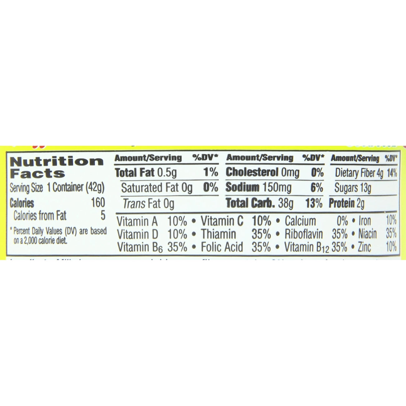 Kellogg’s Corn Pops Delicious Breakfast Cereal Cups,8 Vitamins and Minerals, Kids Snacks, Original, 1.5 oz,Grab and Go Convenience Cups (6 Pack)