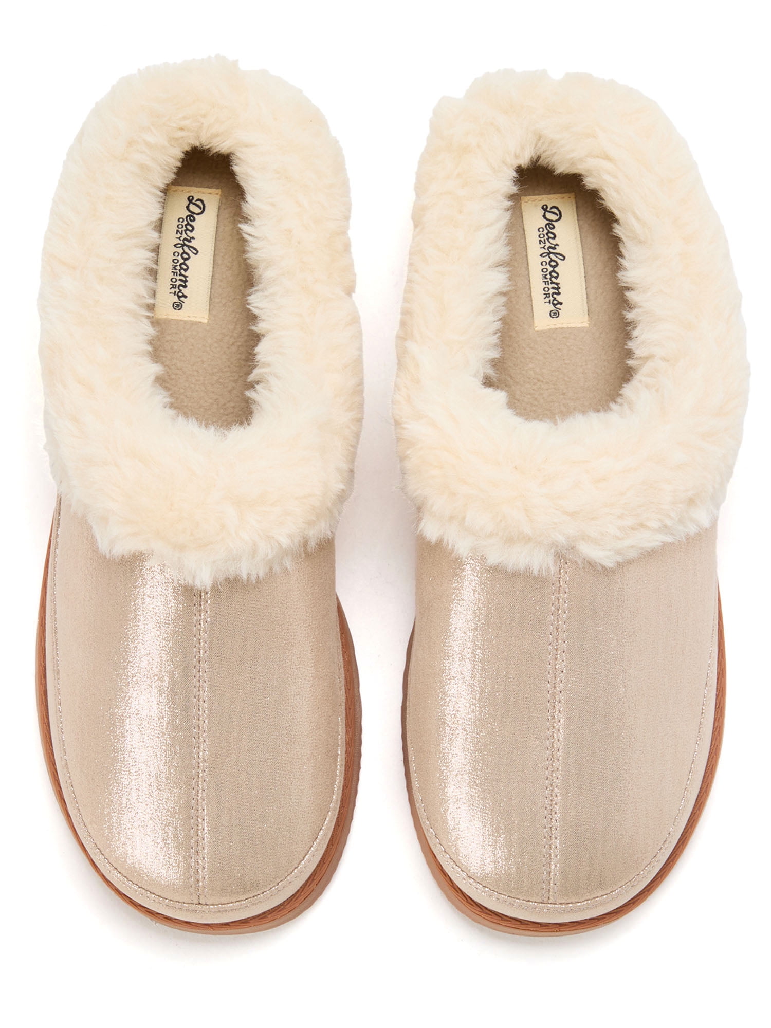 Dearfoams Cozy Comfort Women's High Vamp Clog Sippers