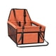 thumbnail image 2 of Asiento de coche para perros, cómodo y transpirable, para gatos, perros y cachorros. Naranja, 2 of 9