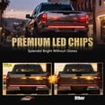 thumbnail image 2 of 40-Inch LED Tailgate Light Bar for Trucks & Trailers - Flexible Waterproof Tailgate Light Strip with Dynamic Arrow Turn Signals, Brake & Reverse Lights, Universal Rear Lighting Upgrade, 2 of 9