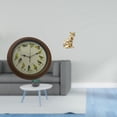 thumbnail image 2 of Reloj de pared con forma de pájaro cantor, despertador decorativo, figurita de gato, escultura artística, adorno de cerámica para el hogar, ideal para, 2 of 7