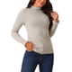 thumbnail image 4 of SUÉTER CASUAL DE MANGA LARGA CON CUELLO ALTO Y PUÑOS ESPUMOSOS PARA MUJERES CHIC DE OTOÑO INVIERNO TALLA XL GRIS, 4 of 5