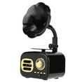 thumbnail image 3 of Haut-parleur Rétor Compatible à Haute Performance, Haut-Parleur de Bureau Intelligent, pour Portable, Ordinateur, Couleur Noyer, Rouge, Noir, grain de Bois Jaune, 3 of 7