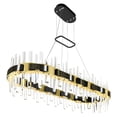thumbnail image 3 of Aya LED Integrated Pearl Black Chandelier, 3 of 4