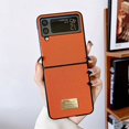 thumbnail image 1 of Funda de teléfono de piel sintética Funda protectora dura linda para Samsung Galaxy Z Flip 4 3 Z Flip3 zflip4 5G zhangyuxiang LED, 1 of 2