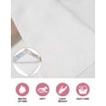 thumbnail image 6 of Easter Kitchen Dish Towels for Drying Dishes Set of 2, Spring Watercolor Bunny Eggs Flower Wood Grain Blue Waffle Weave Microfiber Hand Tea Bathroom Towels Quick Dry & Absorbent Towel 12x12, 6 of 7