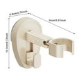 thumbnail image 4 of Shoreew Hair Dryer Holder with Suction Cup Strong Load-bearing Easy to Install Punch-Free Wall Mount 360-Degree Rotating Hair Dryer Rack, 4 of 6