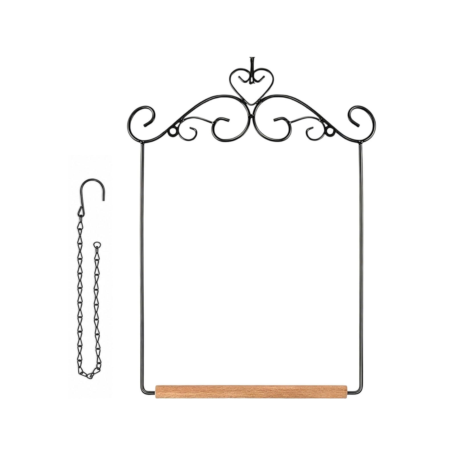 Hummingbird Swing Perch Metal Hanging Bird Stand With Wooden Perch For Outdoor Garden Patio Decoration,Silver-15X26Cm