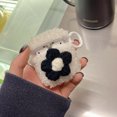 thumbnail image 4 of White And Black Flower Plush Earphone Case Cover For Airpods 3rd/Pro/1st/2nd Gen, 4 of 8
