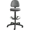 Safco Precision Extended Height Chair with Footring, Dark Gray
