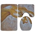 thumbnail image 1 of ABPHQTO Persona mano izquierda pintura Juego de alfombras de baño de 3 piezas Alfombra de baño Alfombra de contorno y tapa de inodoro ABPHQTO Cont-CHAPPLE-36847, 1 of 2