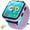 LT49 Purple NO GPS, variant on Smart Watch for Kids 4G Kids Smartwatch Phone Call Touch Screen Educational for Children Aged 4-10 Years Old