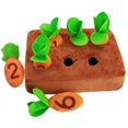 thumbnail image 1 of ZLight Dog Toys Snuffle Mat And Carrot Toy Exercises Grip Ability Easy To Clean Which Exercises Childrens Grip Ability 6pcs, 1 of 6