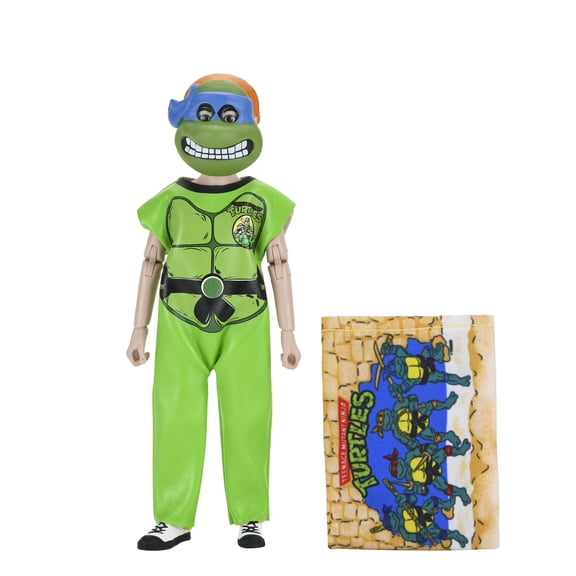 NECA - Teenage Mutant Ninja Turtles (1987 Cartoon) x Ben Cooper - 6" Clothed Figure - Leonardo Costume Figure