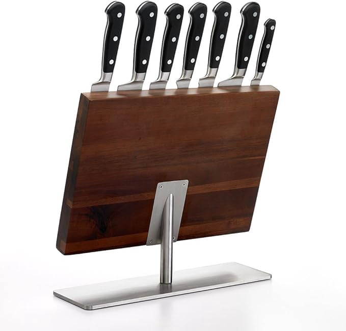 Mercer Culinary M21941 8-Piece Renaissance Magnetic Board 7-Knife Set, 14 1/8 x 10 1/4 , Stainless Steel
