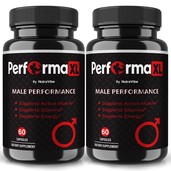 (2 Pack) Performa XL – Original PerformaXL Capsules with a Natural Daily Blend for Wellness |Clean, Gentle, Easy-to-Swallow Pills (120 Capsules)