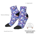 thumbnail image 6 of Pofeuu flower Skull cartoon Print 30cm Socks, Adult Running Hiking Socks for Youth and Adult, 6 of 7