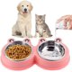 thumbnail image 1 of Cuenco para Perros Cuenco Doble para Agua y Comida para Perros Cuenco de Acero Inoxidable, estación de Resina Antideslizante, Cuenco para Comedero para Perros y Gatos de tamaño Mediano, 1 of 8