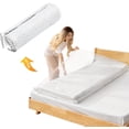 thumbnail image 1 of PinesC Vacuum Storage Bags For Mattress - Extra Large Vacuum Storage Bags With Double Zipper, Reusable & Saving Space, Vacuum Storage Bags Suitable for Suitable for Mattresses up to, 1 of 5