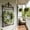 Green White style, variant on Artificial Flowers Spring Wreath, Durable Outdoor Wall Hanging Decor for Home, Fake Floral Wreath for Porch Door Yard Garden